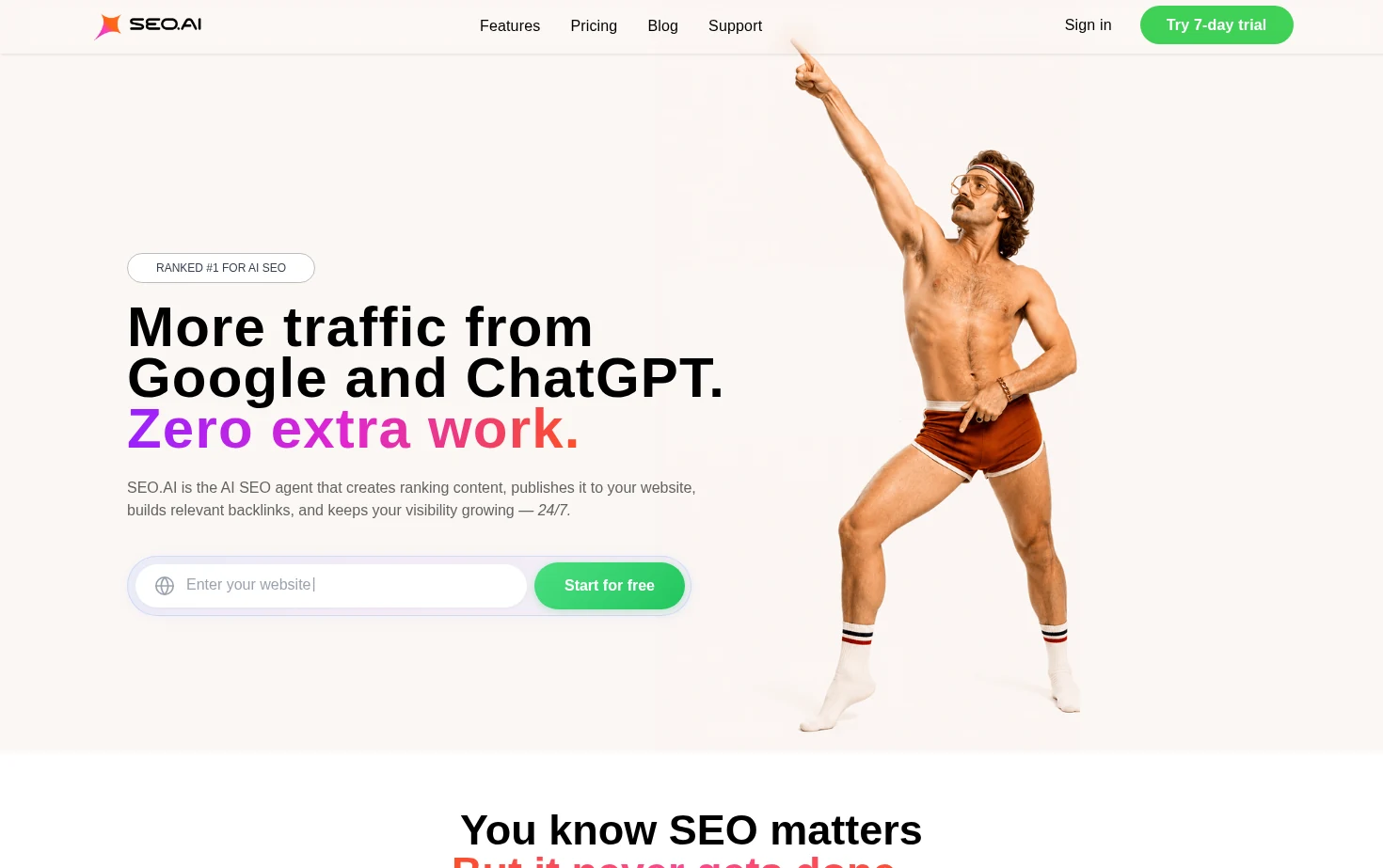 SEO.AI 页面快照